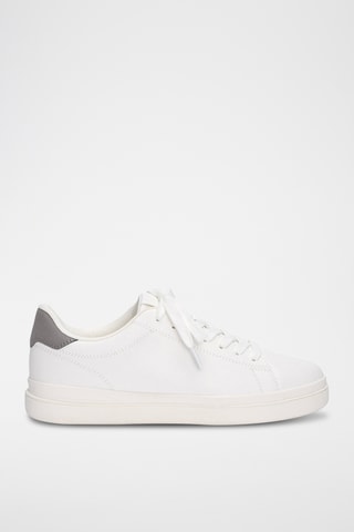 Sneakers - Wit en Donkergrijs