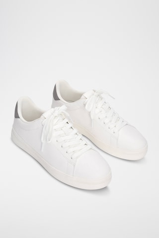 Sneakers - Wit en Donkergrijs