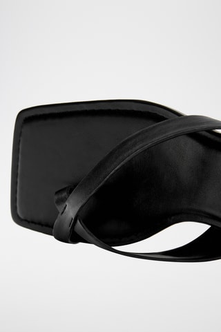 Sandales à talons - Noir