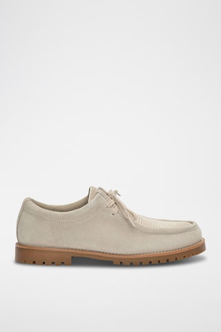 Nubuck Derby's - Ecru