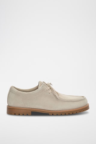 Nubuck Derby's - Ecru
