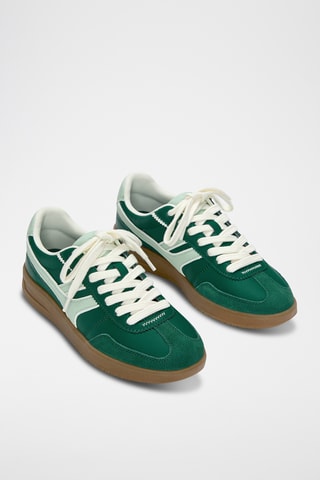 Sneakers - Donkergroen