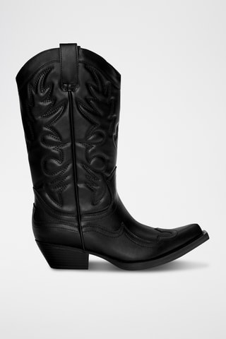 Cowboyboots - Zwart