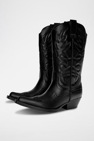 Cowboyboots - Zwart
