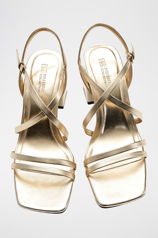 Sandalen met Hak - Goudkleurig