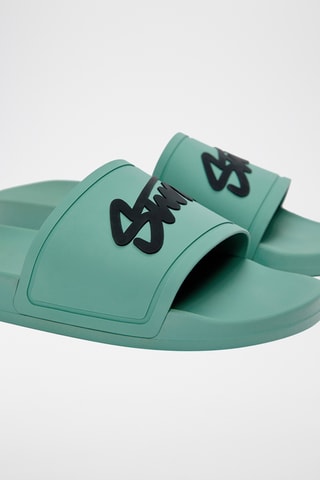 Claquettes - Vert d'eau