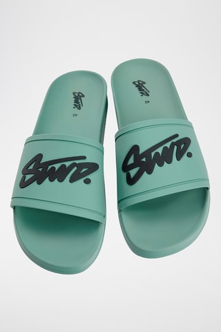 Claquettes - Vert d'eau