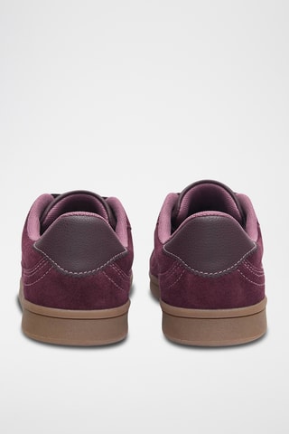 Baskets en cuir - Bordeaux