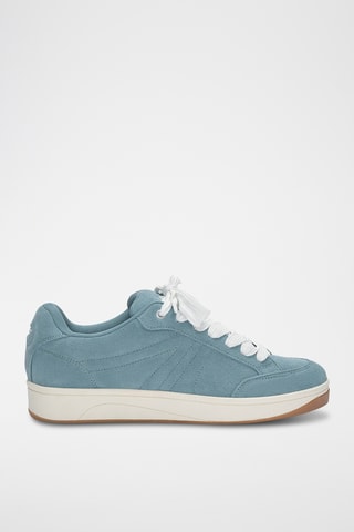Nubuck Sneakers - Lichtblauw