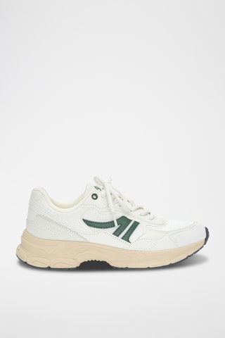 Hardloopschoenen - Wit en Donkergroen