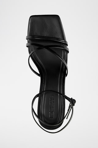 Sandales à talons - Noir