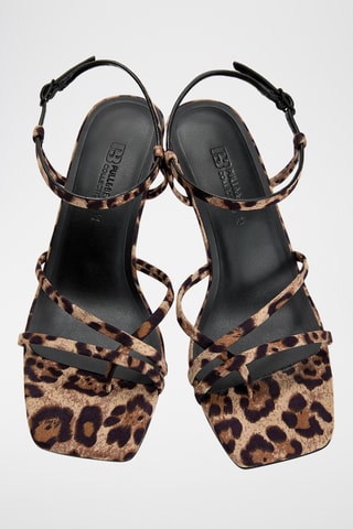 Sandales à talons - Marron