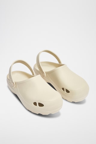 Clogs - Ecru
