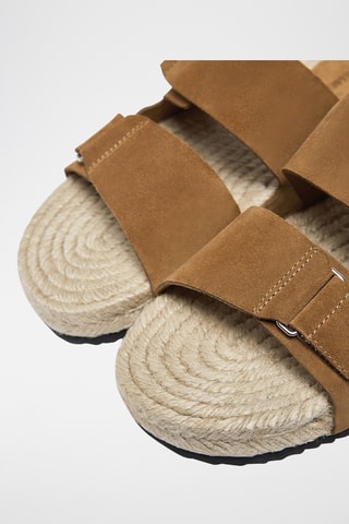 Nubuck Muiltjes - Bruin