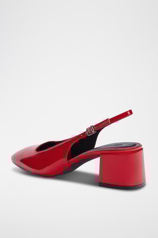 Sandalen met Hak - Rood