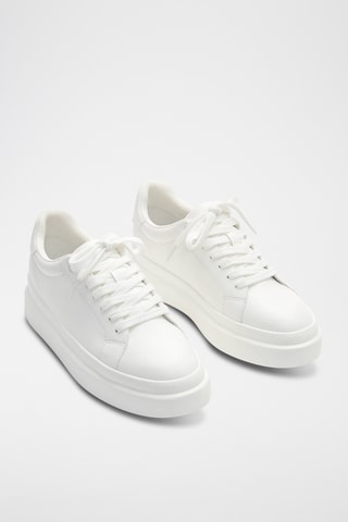 Platform Sneakers - Wit
