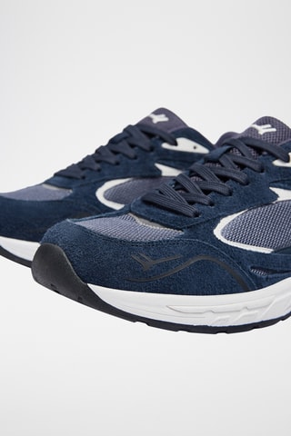 Nubuck Sneakers - Blauw