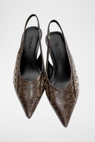 Pumps - Bruin en Ecru