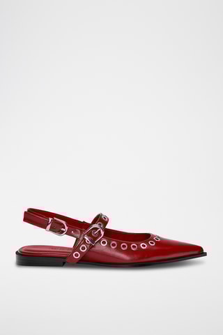 Sandalen - Bordeauxrood