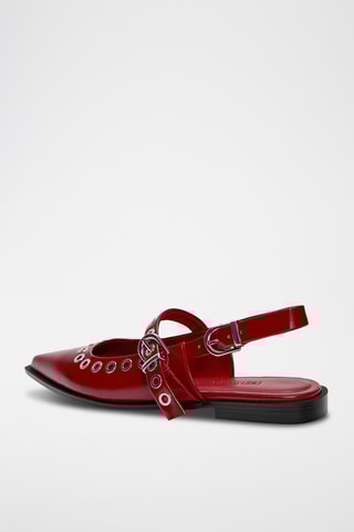 Sandalen - Bordeauxrood