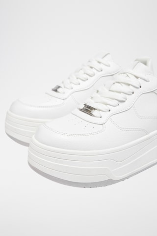 Platform Sneakers - Wit