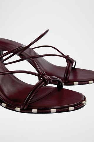 Mules à talons - Bordeaux