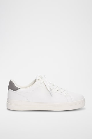 Sneakers - Wit en Donkergrijs