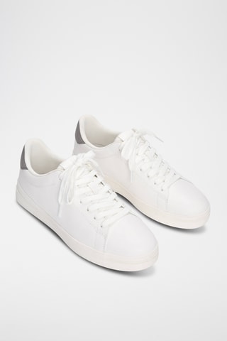 Sneakers - Wit en Donkergrijs