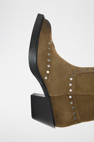 Nubuck Laarzen - Kaki