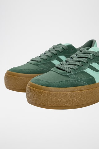 Platform Sneakers - Kaki