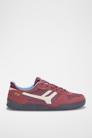 Baskets en nubuck - Bordeaux