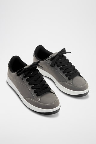 Sneakers - Donkergrijs en Zwart