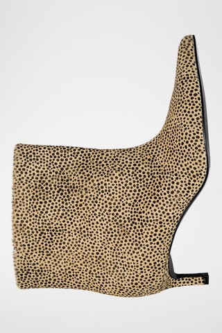 Bottines en nubuck - Beige