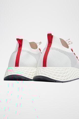 Gympen - Lichtgrijs en Rood