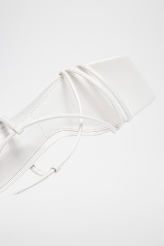 Sandales à talons - Blanc