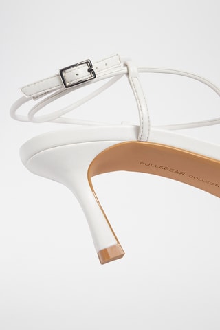 Sandales à talons - Blanc
