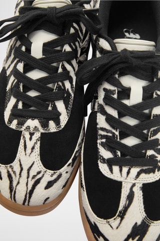 Leren Sneakers - Zwart