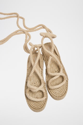 Romeinse Sandalen - Beige