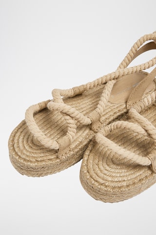 Romeinse Sandalen - Beige