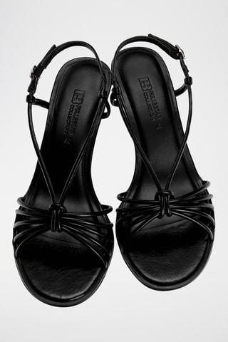 Sandales à talons - Noir