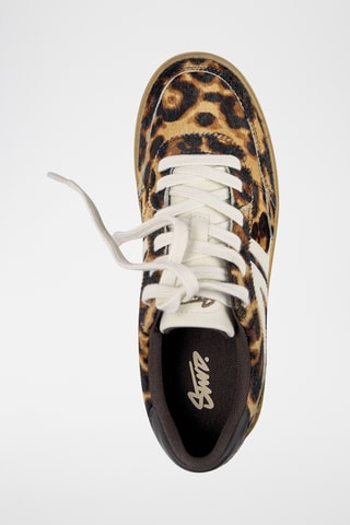 Leren Sneakers - Camel