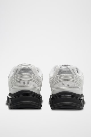 Leren Sneakers - Lichtgrijs