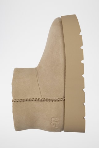 Bottines fourrées - Ecru