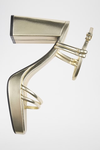 Sandalen met Hak - Goudkleurig