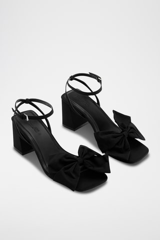 Sandales à talons - Noir