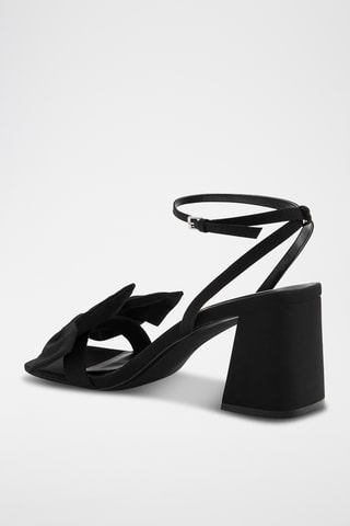 Sandales à talons - Noir