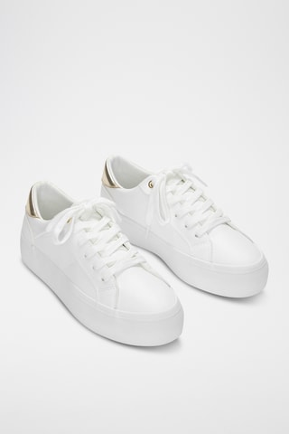 Platform Sneakers - Wit