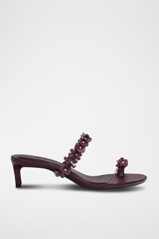 Sandales à talons - Bordeaux