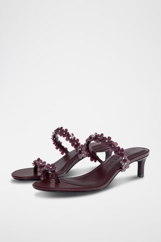 Sandales à talons - Bordeaux