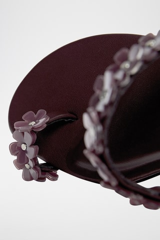 Sandales à talons - Bordeaux